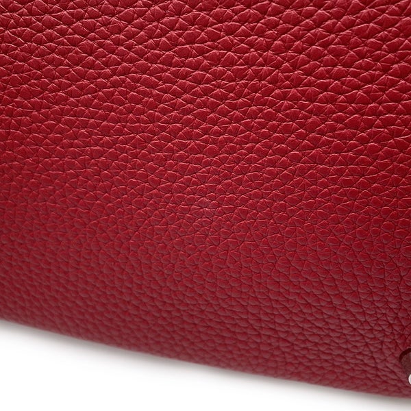 エルメス ハンドバッグ ピコタンロックMM ルージュカザック/シルバー金具 トリヨンクレマンス C刻印