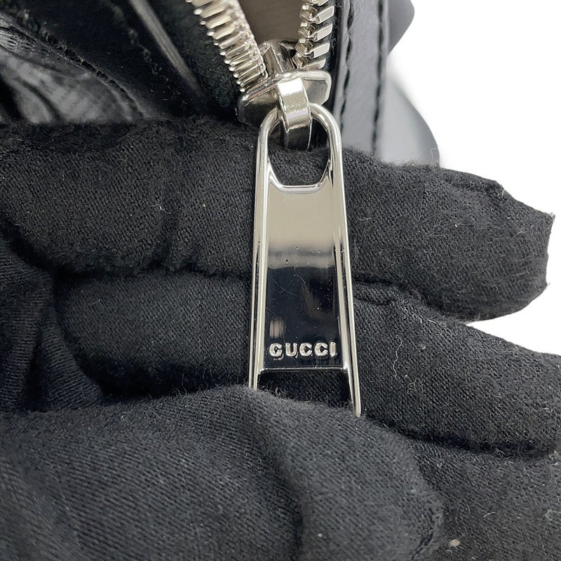 グッチ リュック GGエンボス バックパック レザー 658579 GUCCI バッグ 黒 リュックサック