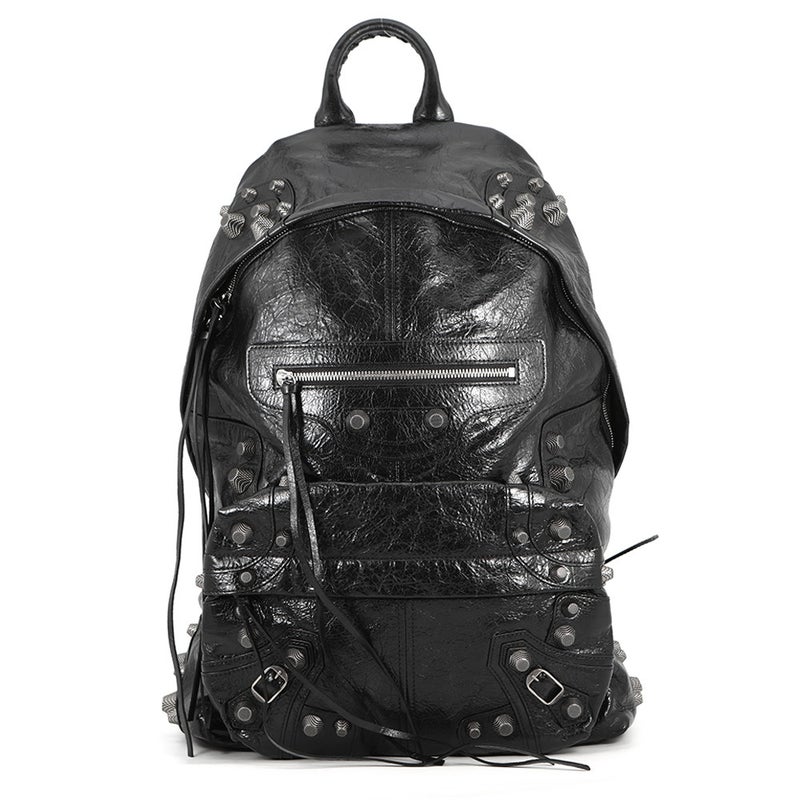 バレンシアガ リュック ル カゴール バックパック レザー 766297 BALENCIAGA リュックサック メンズ 黒