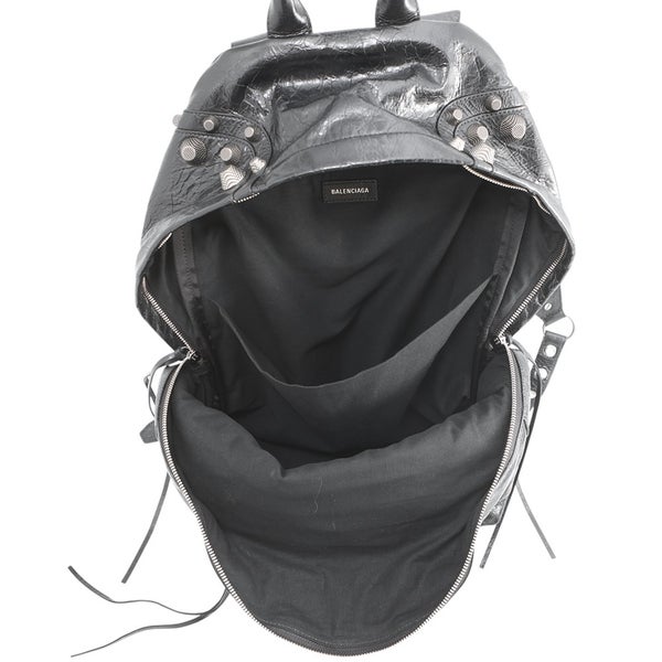 バレンシアガ リュック ル カゴール バックパック レザー 766297 BALENCIAGA リュックサック メンズ 黒