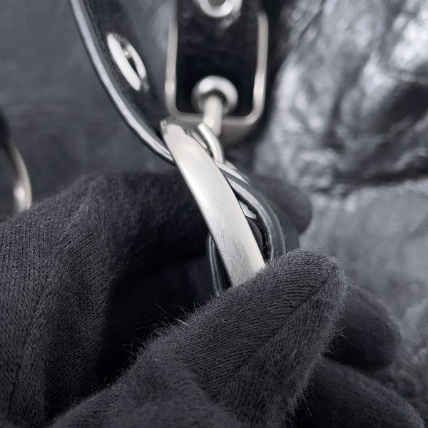 バレンシアガ リュック ル カゴール バックパック レザー 766297 BALENCIAGA リュックサック メンズ 黒