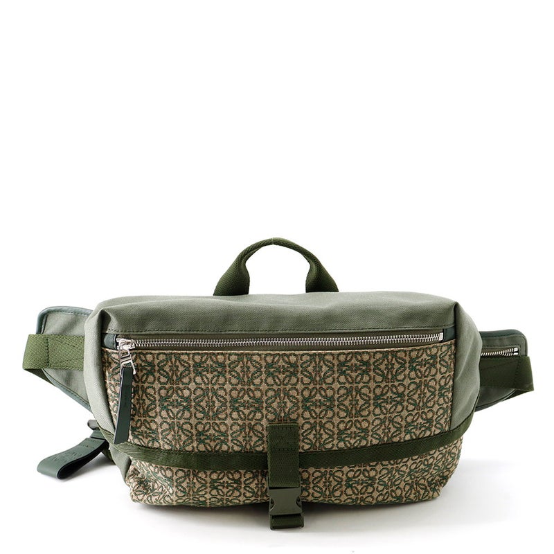ロエベ ハンドバッグ ポストマン スリング アナグラム キャンバス B741Z67X01 LOEWE