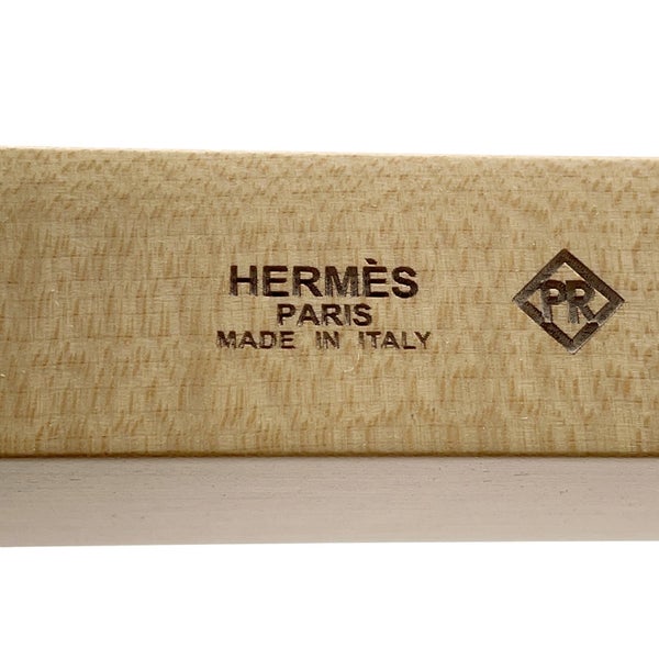 エルメス スツール ピッパ タウリヨンクレマンスレザー/メープル Y刻印 HERMES 椅子 インテリア 折りたたみ