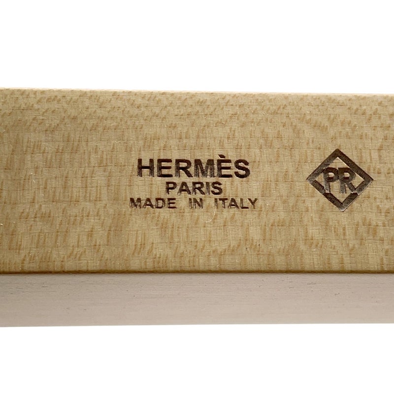 エルメス スツール ピッパ タウリヨンクレマンスレザー/メープル Y刻印 HERMES 椅子 インテリア 折りたたみ