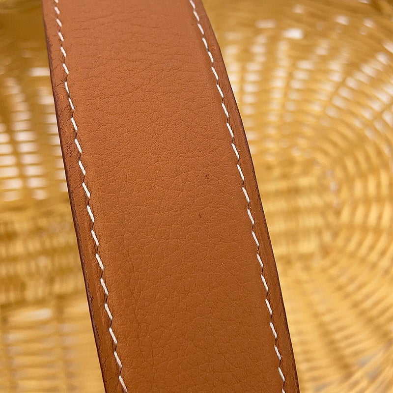 エルメス バスケット ピクニックバスケット ナチュラル/ブラウン 柳材/レザー HERMES