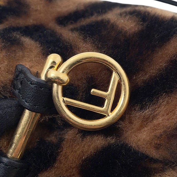 フェンディ ショルダーバッグ モントレゾール ミニ ムートン 8BS010 FENDI バッグ 2way