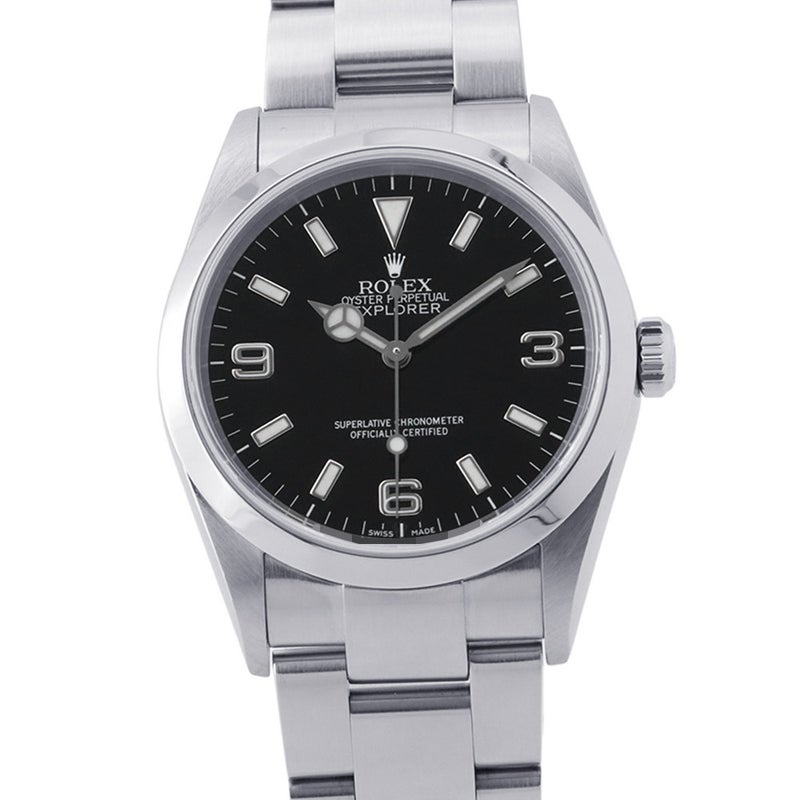 ロレックス エクスプローラー1 P番 114270 ROLEX 腕時計 黒文字盤
