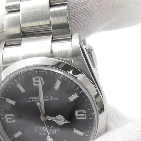 ロレックス エクスプローラー1 P番 114270 ROLEX 腕時計 黒文字盤