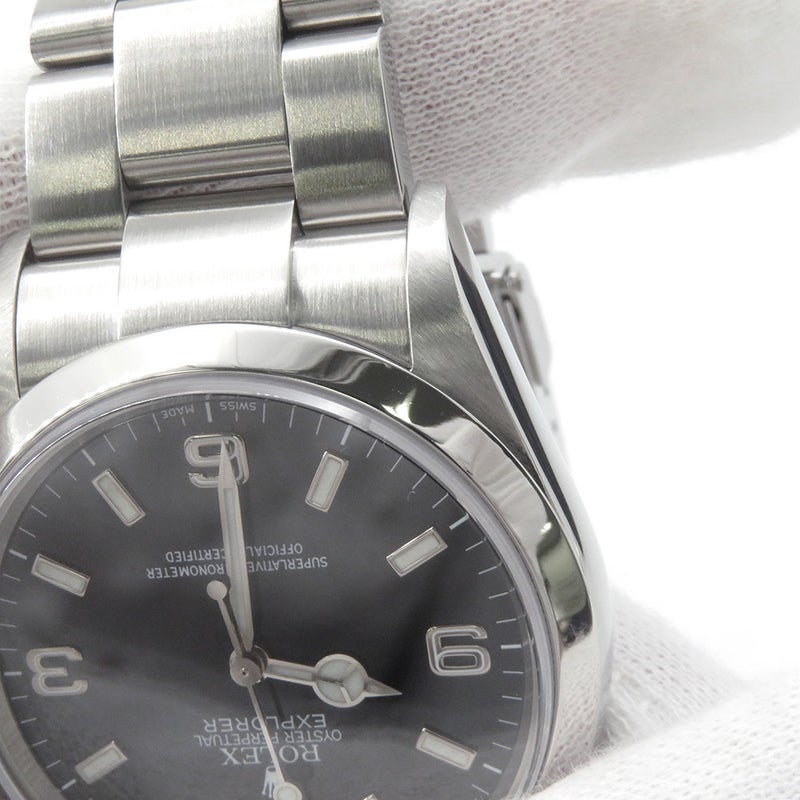 ロレックス エクスプローラー1 P番 114270 ROLEX 腕時計 黒文字盤