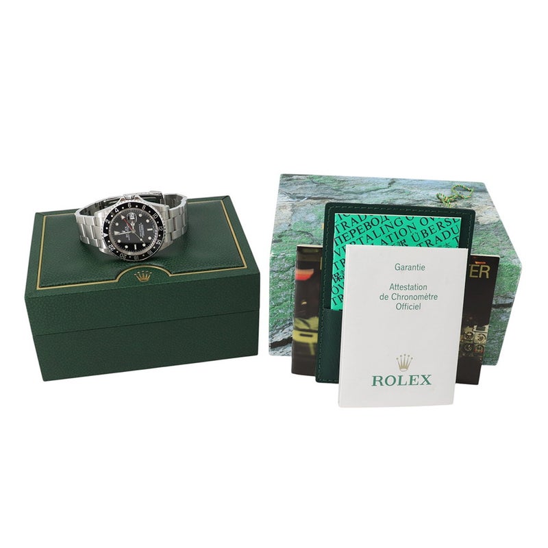 ロレックス GMTマスター2 デイト Y番 16710 ROLEX 腕時計 ウォッチ 黒文字盤