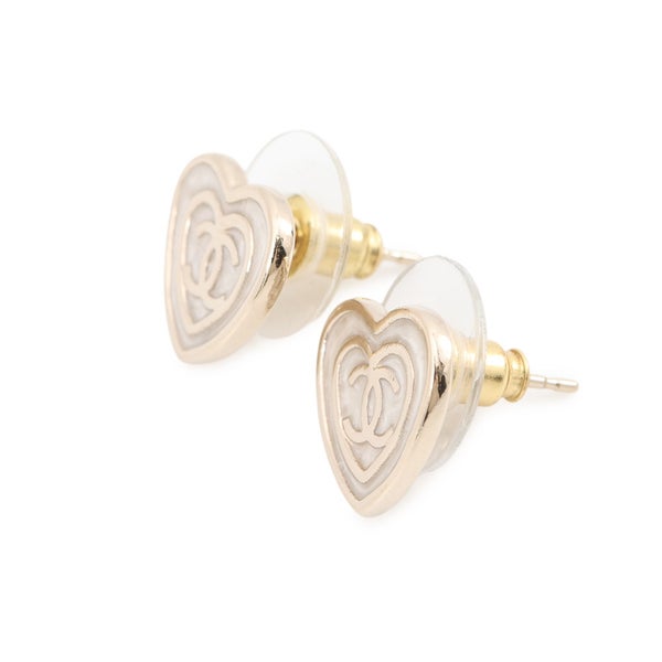 シャネル ピアス ココマーク メタル ハート ピアス B24S ABD346 CHANEL アクセサリー