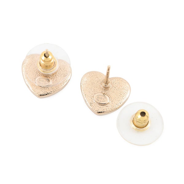シャネル ピアス ココマーク メタル ハート ピアス B24S ABD346 CHANEL アクセサリー