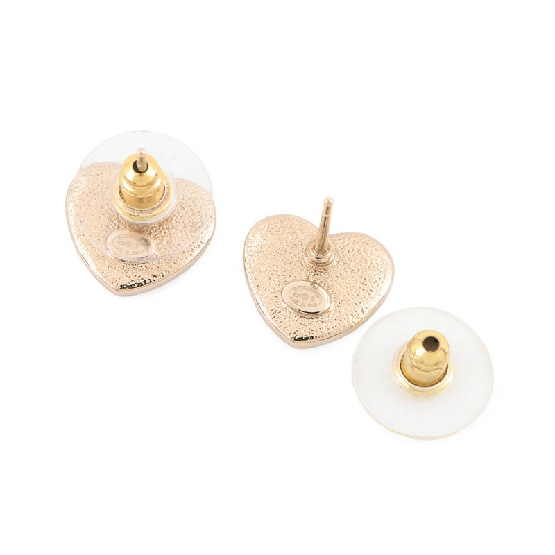 シャネル ピアス ココマーク メタル ハート ピアス B24S ABD346 CHANEL アクセサリー