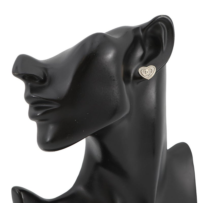 シャネル ピアス ココマーク メタル ハート ピアス B24S ABD346 CHANEL アクセサリー