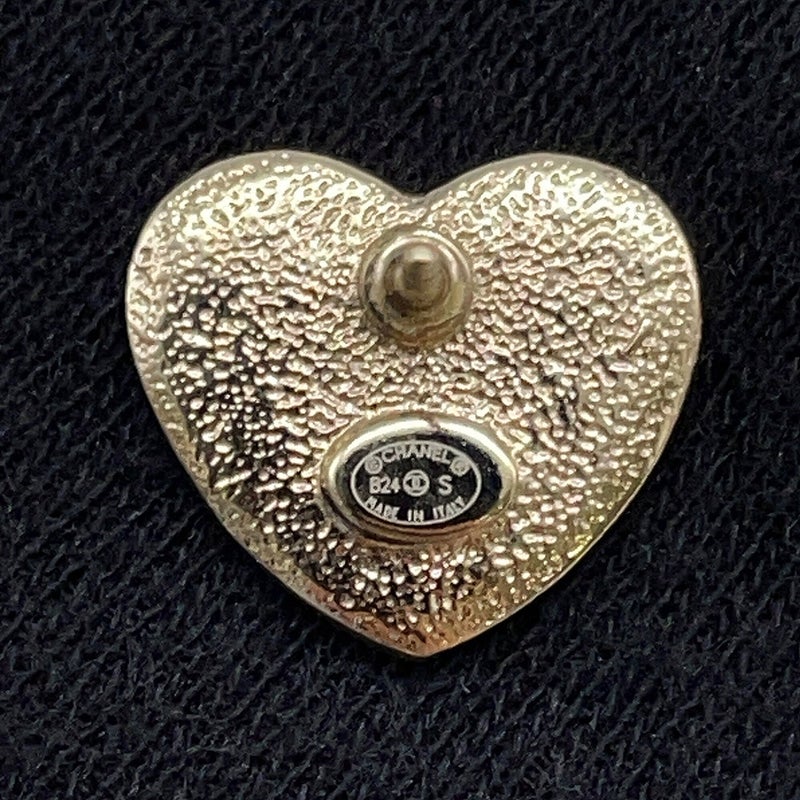 シャネル ピアス ココマーク メタル ハート ピアス B24S ABD346 CHANEL アクセサリー