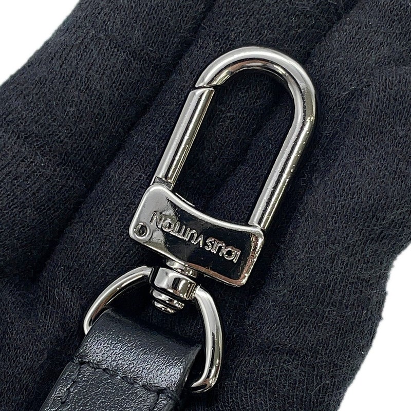 ルイヴィトン ショルダーバッグ モノグラム・エクリプス リバース ダブル フォン ポーチ M69534 LOUIS VUITTON 黒 ブラック