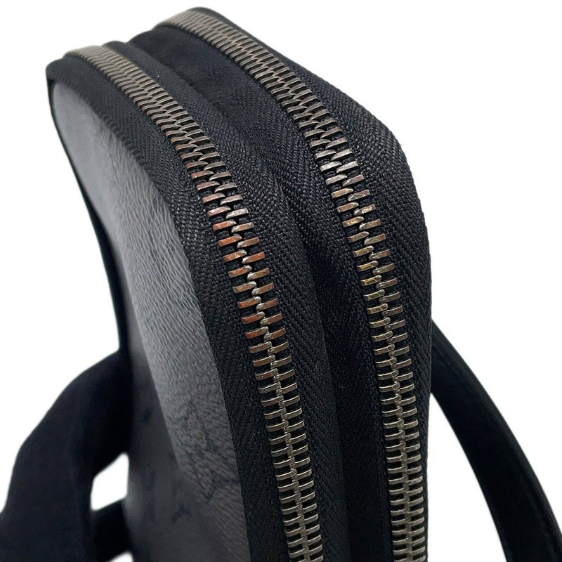 ルイヴィトン ショルダーバッグ モノグラム・エクリプス リバース ダブル フォン ポーチ M69534 LOUIS VUITTON 黒 ブラック