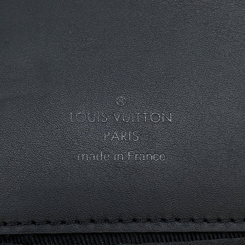ルイヴィトン ショルダーバッグ モノグラム・エクリプス リバース ダブル フォン ポーチ M69534 LOUIS VUITTON 黒 ブラック