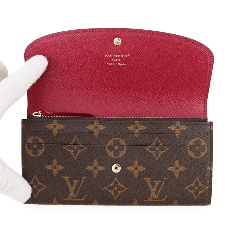 ルイヴィトン 長財布 モノグラム ポルトフォイユ・エミリー M60697 LOUIS VUITTON ヴィトン 財布