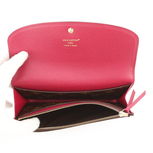 ルイヴィトン 長財布 モノグラム ポルトフォイユ・エミリー M60697 LOUIS VUITTON ヴィトン 財布