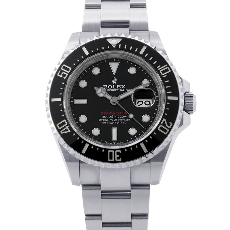 ロレックス シードゥエラー 1220 ランダムシリアル ルーレット 126600 ROLEX 腕時計 赤シード 黒文字盤