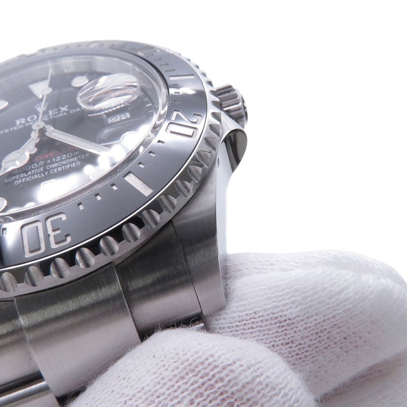 ロレックス シードゥエラー 1220 ランダムシリアル ルーレット 126600 ROLEX 腕時計 赤シード 黒文字盤