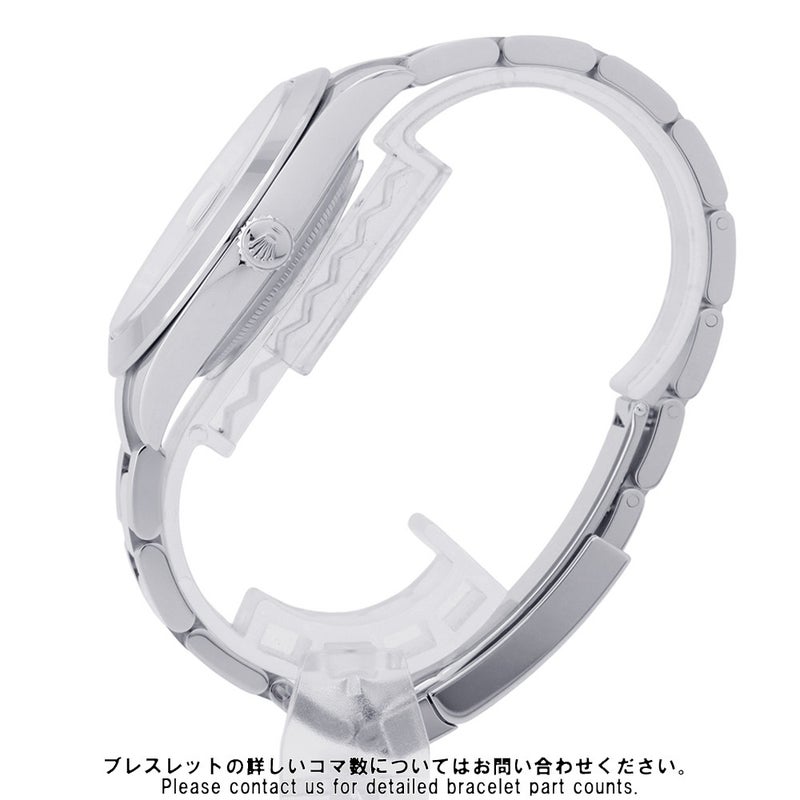 ロレックス デイトジャスト41 ランダムシリアル ルーレット 126300 ROLEX 腕時計 アズーロブルー文字盤