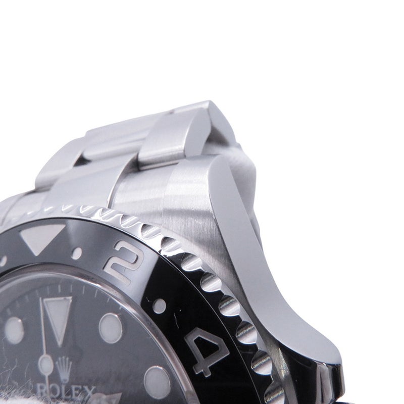 ロレックス GMTマスター2 デイト ランダムシリアル ルーレット 116710LN ROLEX 腕時計 黒文字盤