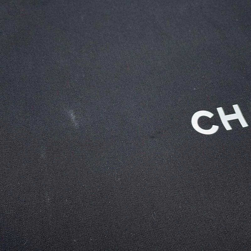 シャネル チェーンショルダーバッグ マトラッセ ココマーク ハート ラムスキン AS5764 CHANEL 黒