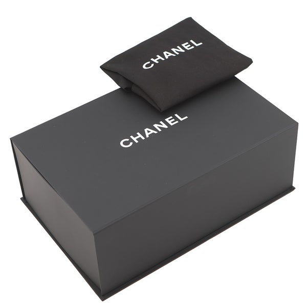 シャネル チェーンショルダーバッグ マトラッセ ココマーク ハート ラムスキン AS5764 CHANEL 黒