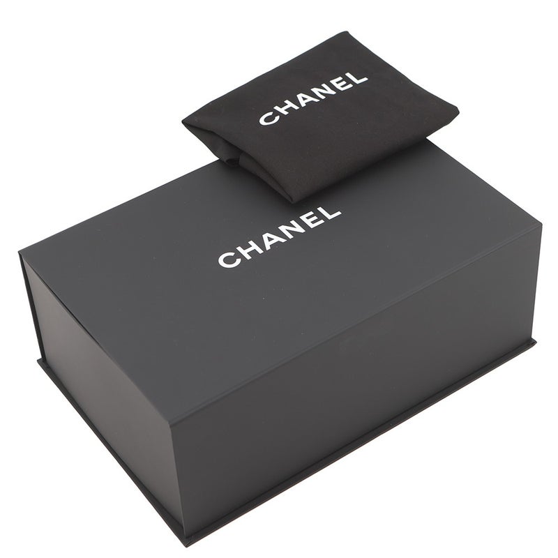 シャネル チェーンショルダーバッグ マトラッセ ココマーク ハート ラムスキン AS5764 CHANEL 黒