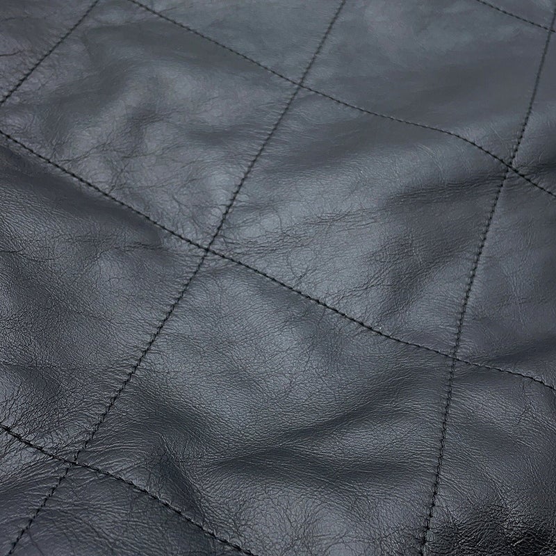 シャネル リュック シャネル22 ラージ シャイニーカーフレザー AS3313 CHANEL バックパック バッグ 黒