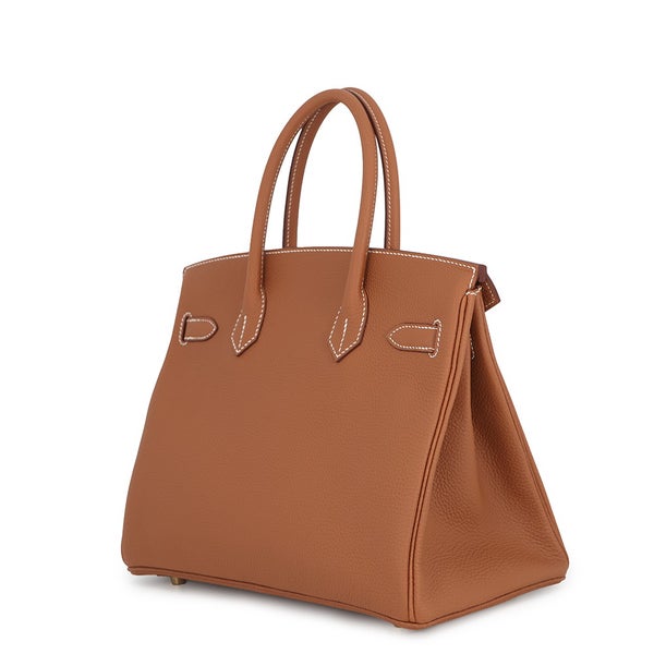 エルメス バーキン30 ゴールド/ゴールド金具 トゴ G刻印 HERMES Birkin ハンドバッグ