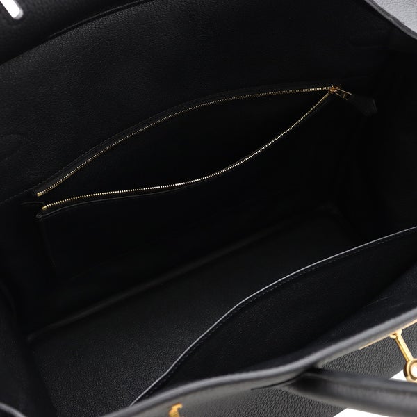 エルメス バーキン40 ブラック/ゴールド金具 トゴ K刻印 HERMES Birkin ハンドバッグ 黒