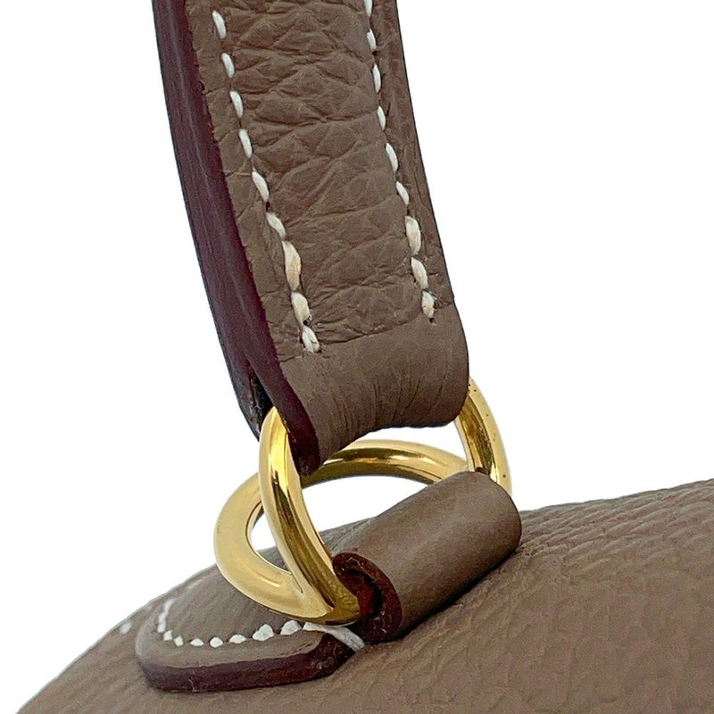 エルメス ハンドバッグ ケリー25 内縫い エトゥープ/ゴールド金具 トゴ W刻印 HERMES Kelly 2wayバッグ