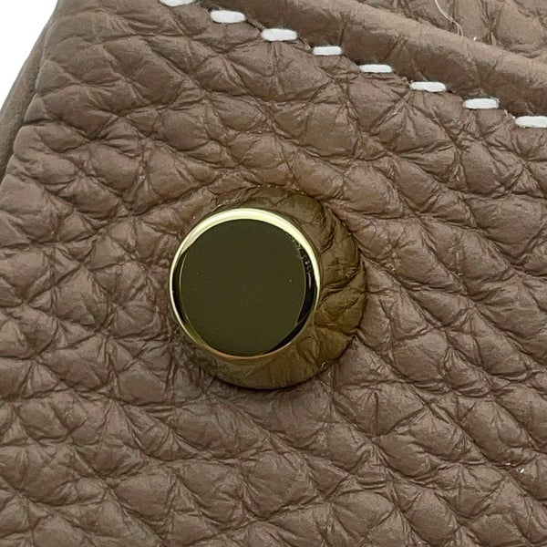 エルメス ハンドバッグ ケリー25 内縫い エトゥープ/ゴールド金具 トゴ W刻印 HERMES Kelly 2wayバッグ