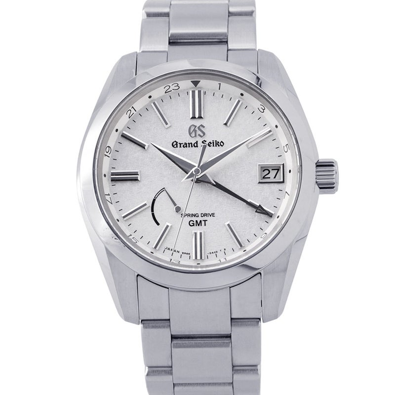 セイコー グランドセイコー ヘリテージコレクション スプリングドライブ GMT SBGE279 SEIKO 腕時計 シルバー文字盤