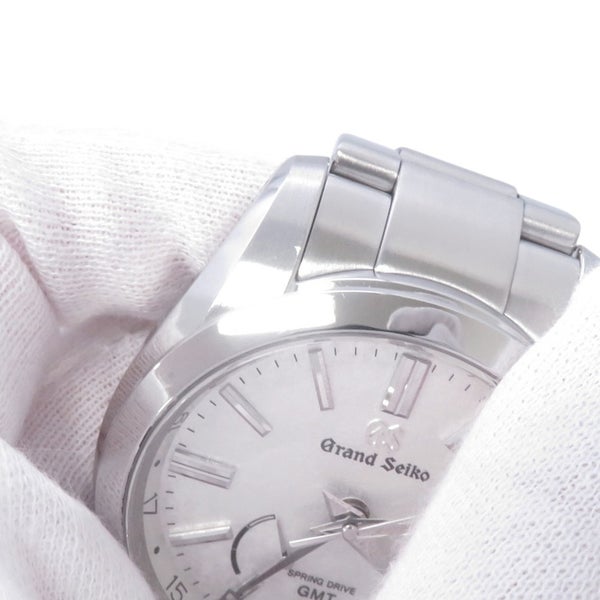 セイコー グランドセイコー ヘリテージコレクション スプリングドライブ GMT SBGE279 SEIKO 腕時計 シルバー文字盤