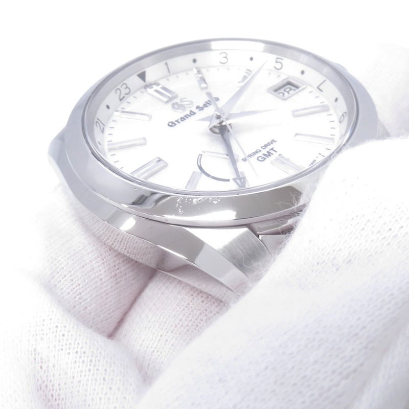 セイコー グランドセイコー ヘリテージコレクション スプリングドライブ GMT SBGE279 SEIKO 腕時計 シルバー文字盤