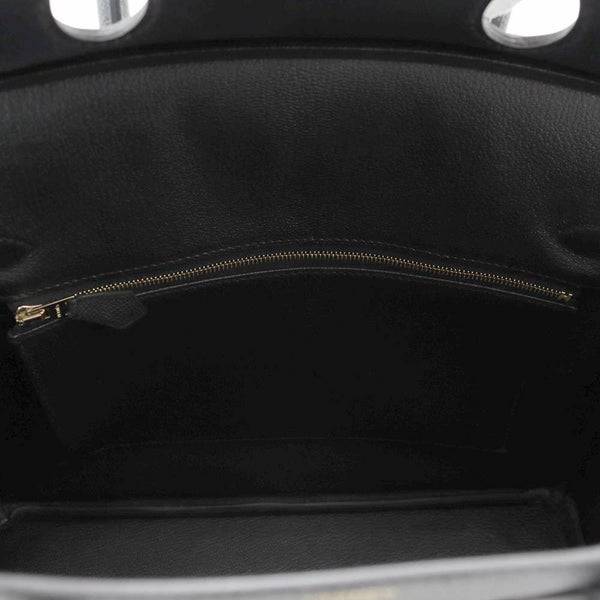 エルメス バーキン30 ブラック/ゴールド金具 エプソン W刻印 HERMES Birkin ハンドバッグ 黒