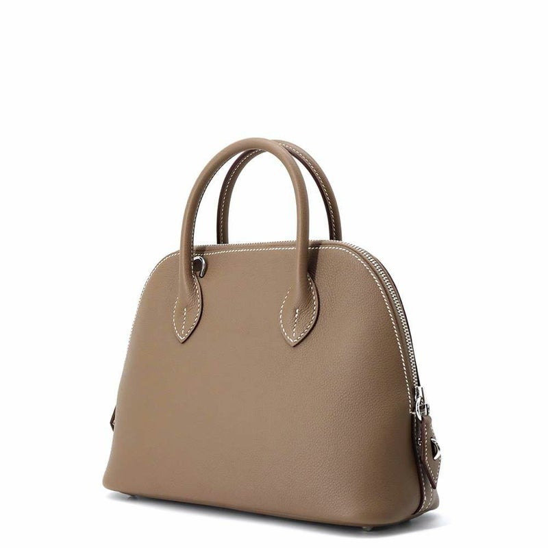 エルメス ボリード1923 25 エトゥープ/シルバー金具 エバーカラー K刻印 HERMES 2wayショルダー