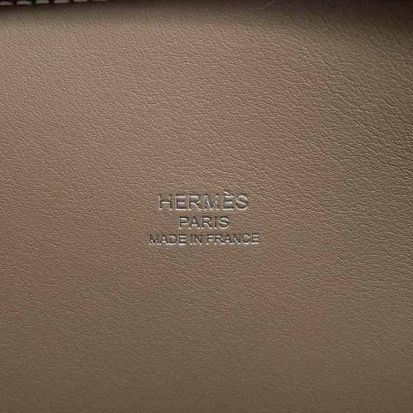 エルメス ボリード1923 25 エトゥープ/シルバー金具 エバーカラー K刻印 HERMES 2wayショルダー