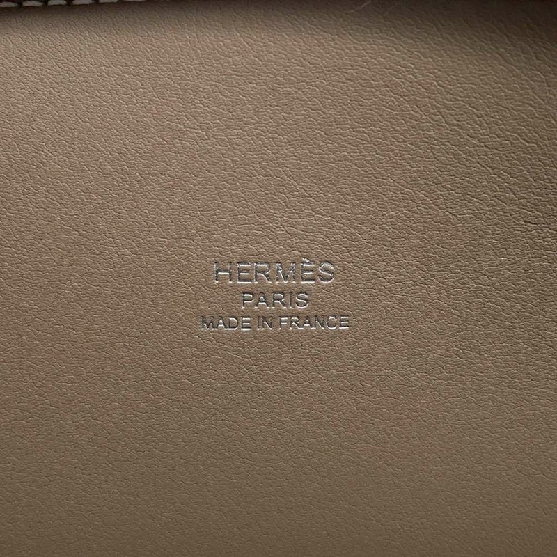 エルメス ボリード1923 25 エトゥープ/シルバー金具 エバーカラー K刻印 HERMES 2wayショルダー