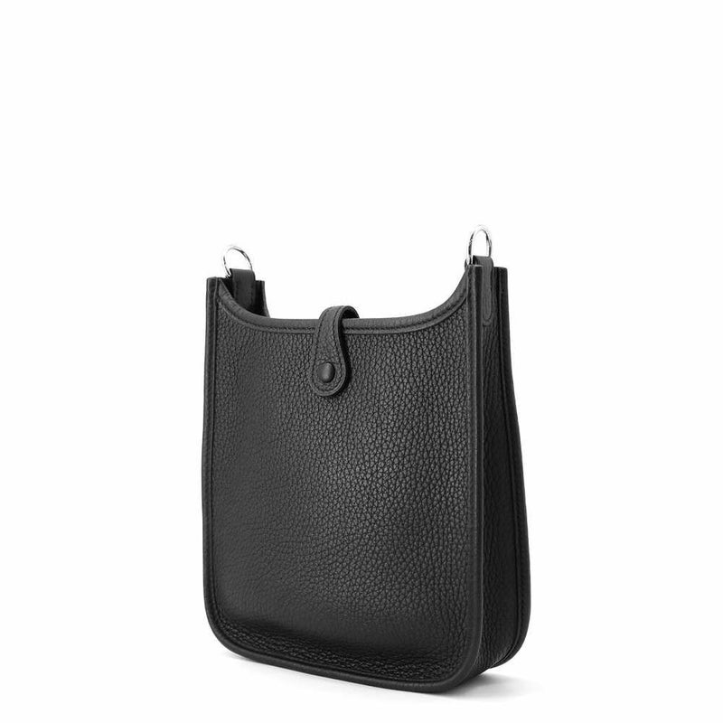 エルメス エブリンTPM アマゾン ブラック/シルバー金具 トリヨンクレマンス U刻印 黒