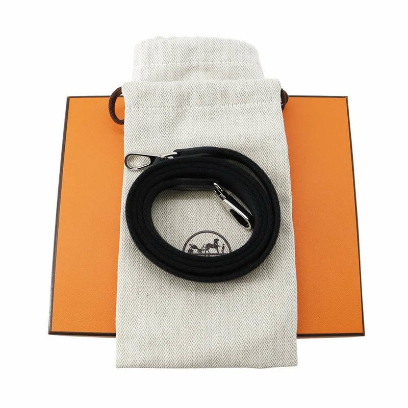 エルメス エブリンTPM アマゾン ブラック/シルバー金具 トリヨンクレマンス U刻印 黒