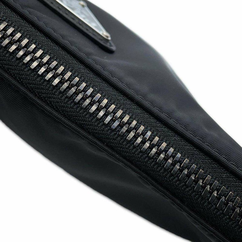 プラダ ショルダーバッグ ミニポーチ付き ナイロン 2VH113 PRADA バッグ 斜め掛け 黒