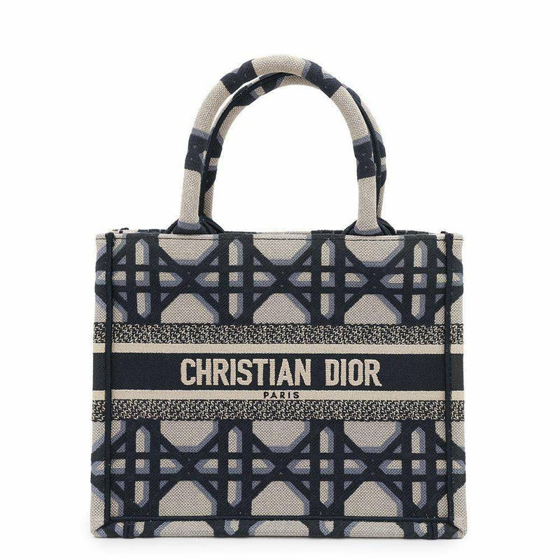 クリスチャン・ディオール トートバッグ ブックトート スモール キャンバス Christian Dior ハンドバッグ
