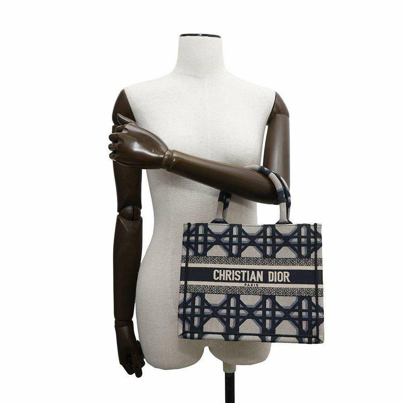 クリスチャン・ディオール トートバッグ ブックトート スモール キャンバス Christian Dior ハンドバッグ