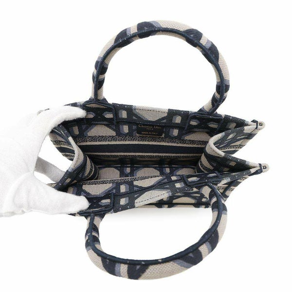 クリスチャン・ディオール トートバッグ ブックトート スモール キャンバス Christian Dior ハンドバッグ