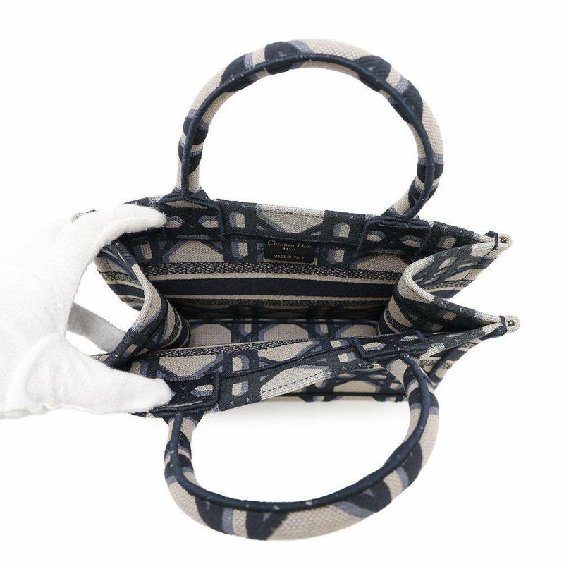 クリスチャン・ディオール トートバッグ ブックトート スモール キャンバス Christian Dior ハンドバッグ